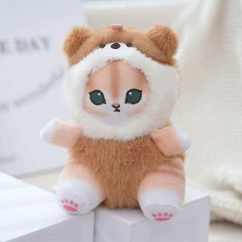 ' Cattoon Amine Anime Mofusand Plush Doll Toys Stuffed Animals Keychain Bag Small Pendant Hangings Christmas Birthday Gifts