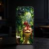 FUNNY C-Chicken J-Joe Surf Phone Case For iPhone 17,16,15,14,13,12,11 Plus,Pro Max,SE4Soft Silicone Black Cover