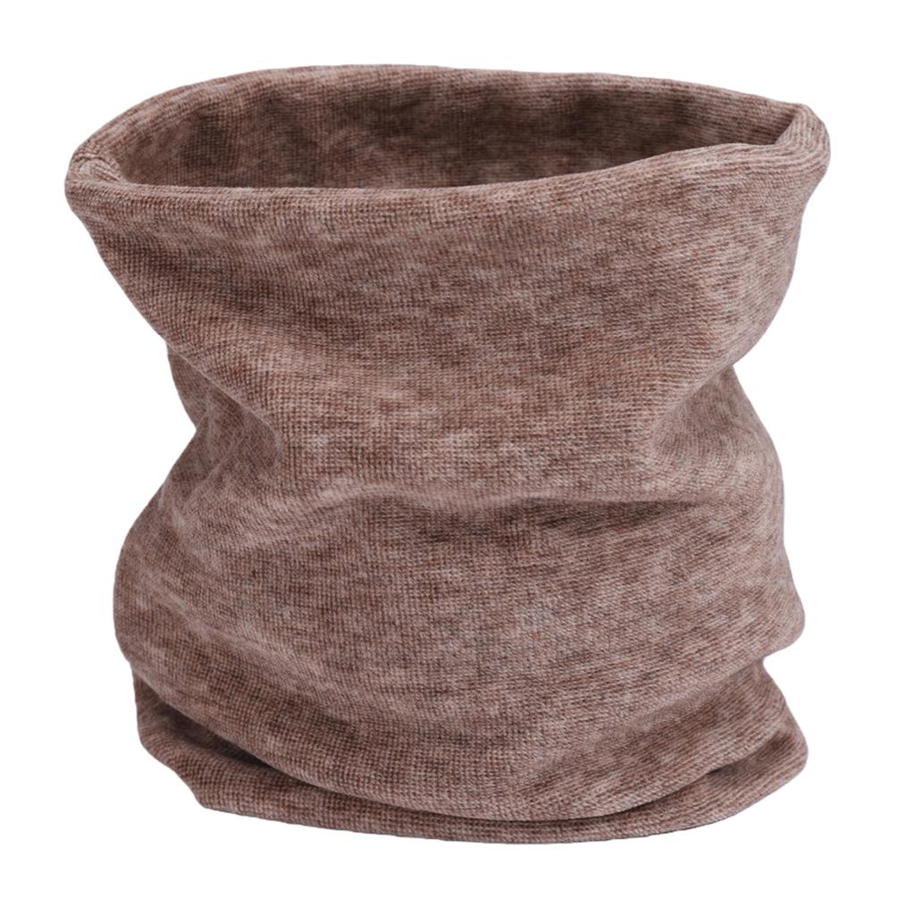 New Winter Scarf For Women Men Solid Double Layer Thick Fleece Cotton Neckerchief Ring Scarves Warm Neck Gaiter Muffler Ski Mask