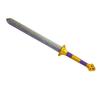 3D Printed Cosplay Sword PLA Role Playing Sword Collectible Cosplay Costume Prop for Festival Holiday Gifts Purple