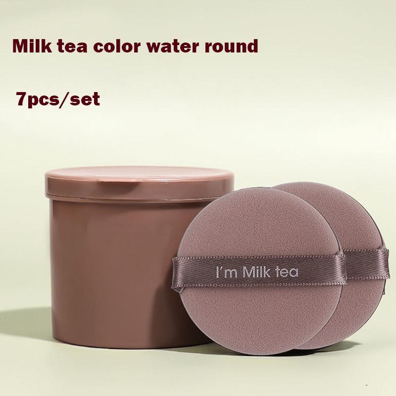 7Pcs Makeup Sponges Strawberry Cosmetic Puff Set Double Side Women Soft Sponge Beauty Make Up Powder Tools