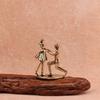 Mini Brass Couple Proposal Decorations Gifts for Lovers Decoration Miniature Bedroom Desk Decoration Valentine's Day Gift