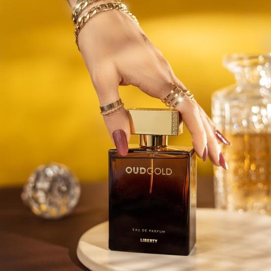 Liberty Luxury Oud Gold Unisex Perfume for Men & Women Premium Eau De Parfum Spray Long Lasting Signature Fragrance 100ml