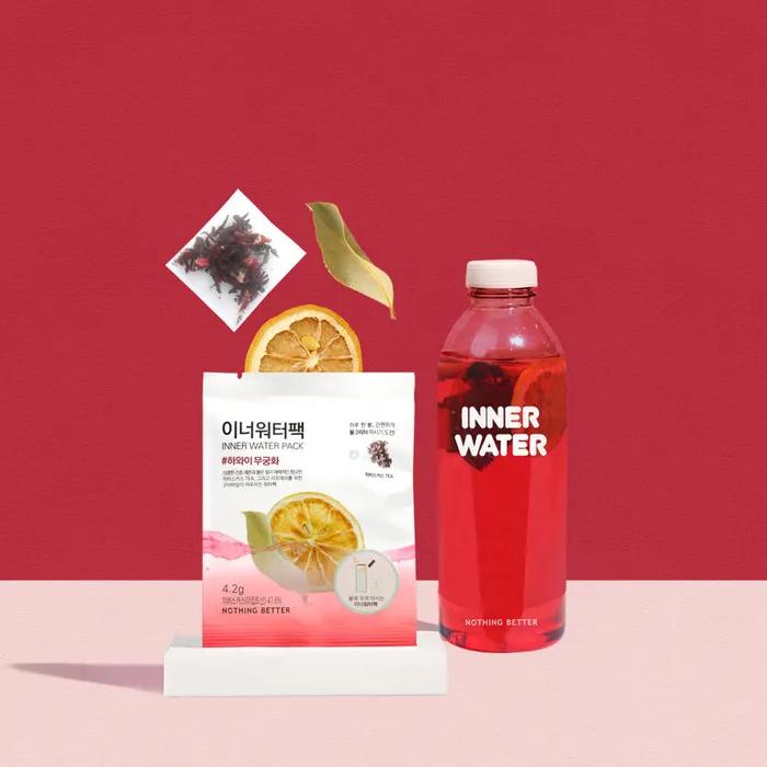 [Inner Water Pack] Hawaiian Rose of Sharon 20 Packs (Lemon + Guava Leaf + Hibiscus TEA)