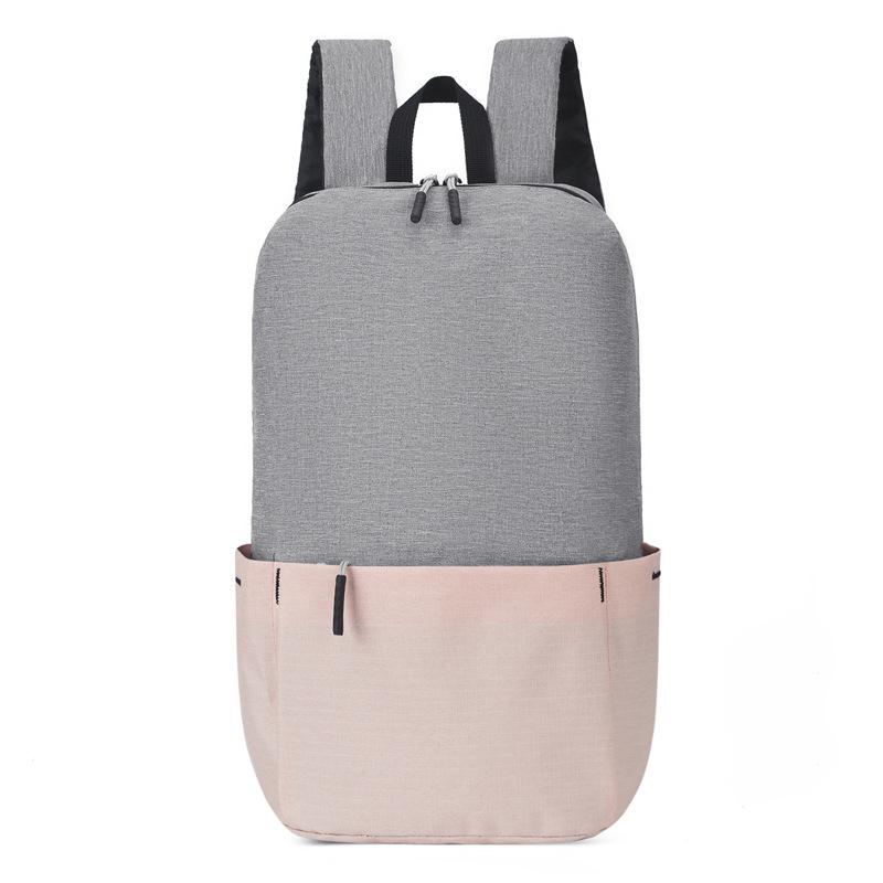 Colorful Contrasting Gifts School Bags Neutral Lightweight Large Capacity Computer Backpacks Student Backpacks