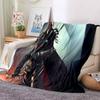 classic game World of Warcraft Frozen Throne blanket Soft and portable four season home bed, sofa blanket, office travel, lunch break, warm blanket Y4