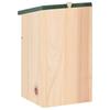 vidaXL Birdhouses 4 Pcs. Wood 12x12x22 Cm