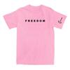 2026 Freedom Tee Moda Americana Charlie Kirk Maglietta Cotone Larga Donna_Uomo Magliette Casual Girocollo Stampa Lettere Abbigliamento Femminile
