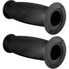 Motorcycle Grips 1 Inch 25/28mm Handle, Akozon 1" 25mm Non Slip Vintage Rubber Motorcycle Handlebar Grips Thruster Grip for Universal Use