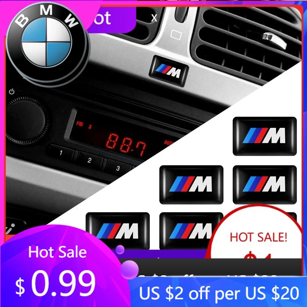 BAGE7 Car Sticker Hot 2025 Hot 10pcs Epoxy Drop Glue Car Body Steering Wheel Stickers For BMW M F31 E46 Performance X3 E90 E60 F30 E39