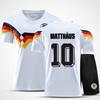 1990 Germany Jersey #10 with Team Badge