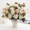 Artificial Flower Scrapbooking Silk Cherry Vase Home Room Outdoor Decora Festival Wedding Yard Garden Brial Bouquet Diy Gifts