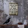 Vintage Metal Tin Sign 8x12 Inch Wall Decor for Home Bar Garage Retro Aluminum Poster Unique Gift