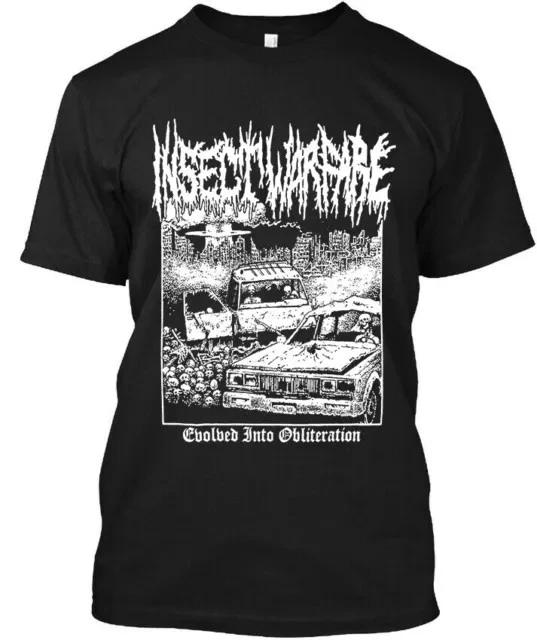 RARE! Insect Warfare Evolved Into Obliteration American T-Shirt M
