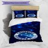 Cruzeiro Esporte Clube Printed Pattern Duvet Cover Set – includes 1 duvet cover and 2 matching pillowcases Bedroom decor Christmas gifts