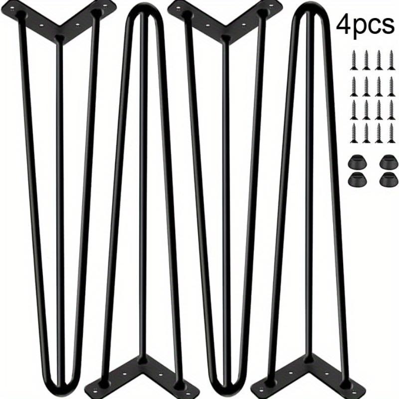 

4 шт., высота 30 см, ножки для мебели «сделай сам», металлические утолщенные железные ножки для дивана, ТВ-шкафа чёрный