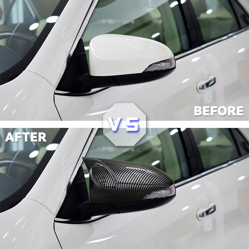 Rearview Mirror Cover Wing Door Side Mirror Shell Cap Housing For Toyota Yaris 2012 2013 2014 2015 2016 2017 2018