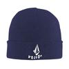 Custom Volcoms Logo Print Bonnets Knitted Hat Warm Soft Beanies Hats Autumn Winter Outdoor Head Wrap Caps for Adults Men Women