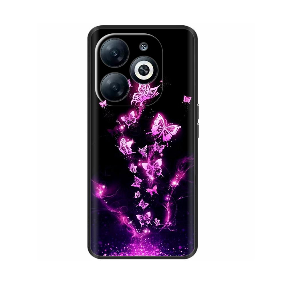 Phone Case For Infinix Smart 8 8pro 8Plus Cute Cartoon Painted Back Cover Soft TPU Bumper For Infinix Smart 8 Pro Plus Case Capa