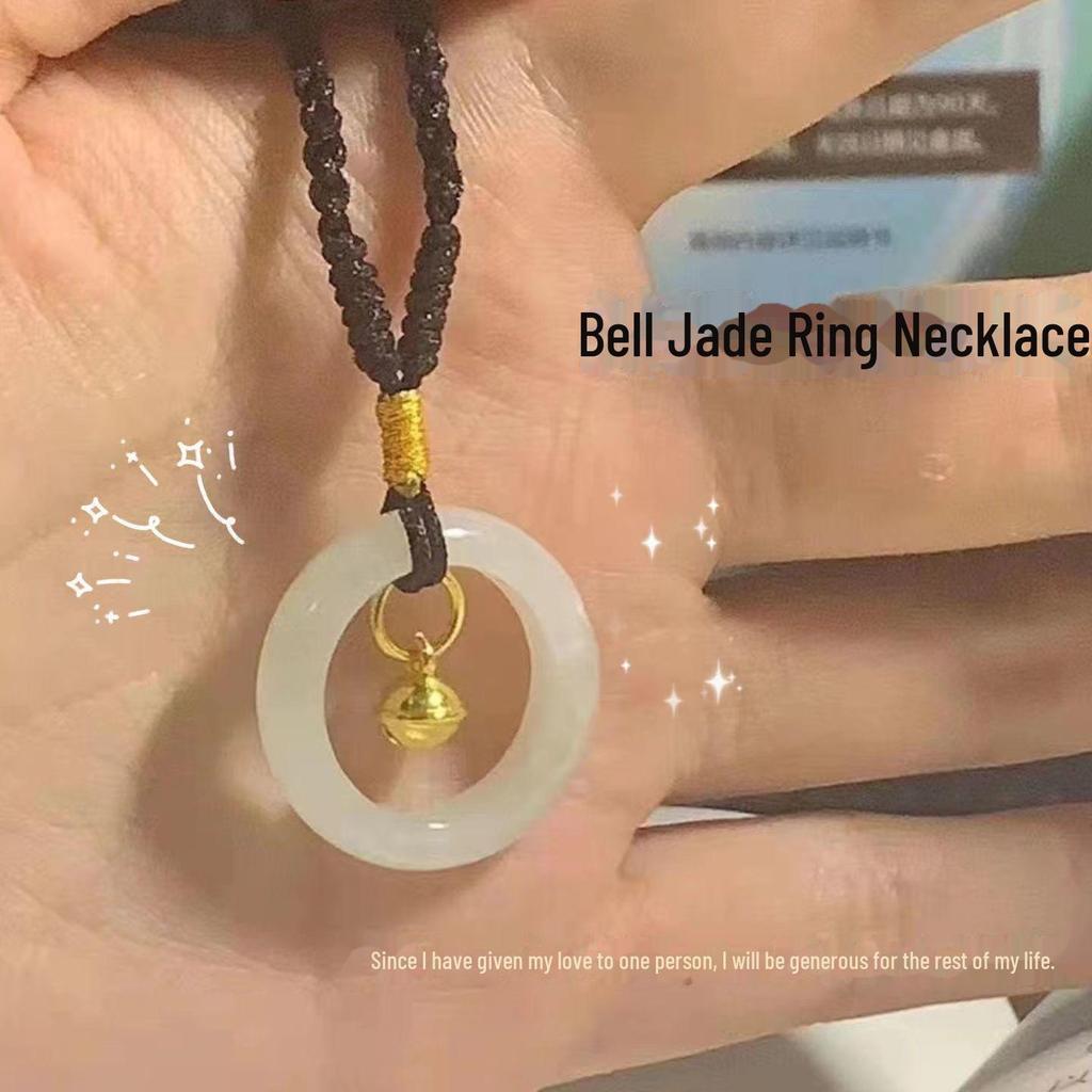 Retro Ethnic Double-Layer Pendant Necklace - High-End, Handmade, Light Luxury Design for Women