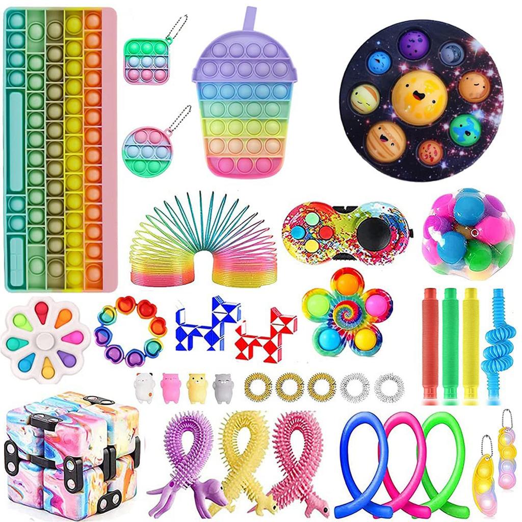Toy 33-piece Set Of Decompression Sensory Toys For Children Or Adults