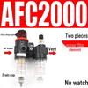 Drei-Einheiten-Luftkompressor: AR Druckregler, AFC2000 Öl-Wasser-Abscheider, AFR Filter