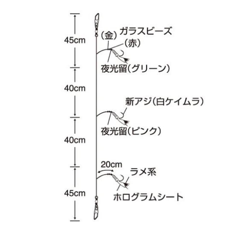 Sasame TOK-015 Hitohiro Sabiki 20cm Size 12 (0831)