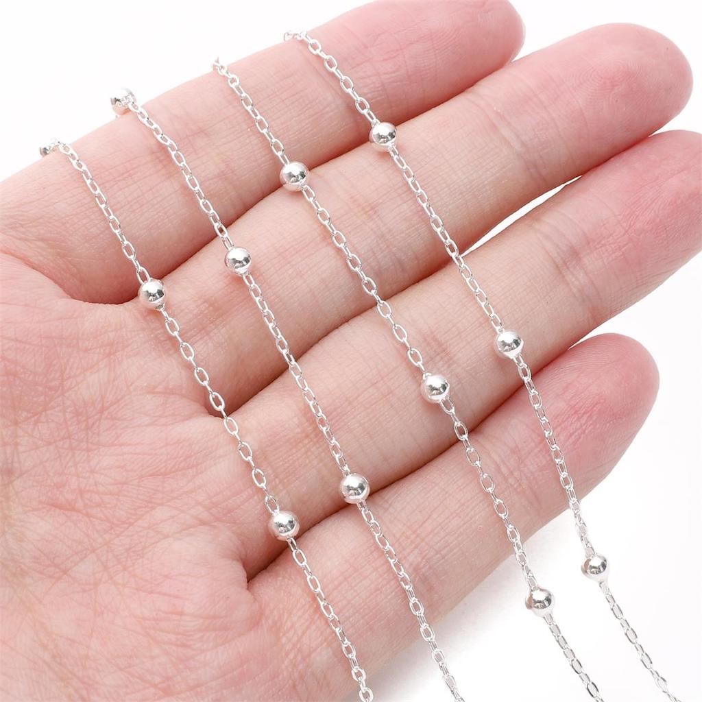 1M/bag1.5/2,0 Positionierung Perle Kette DIY Armband Halskette Ohrringe Ring Schmuck Zubehör