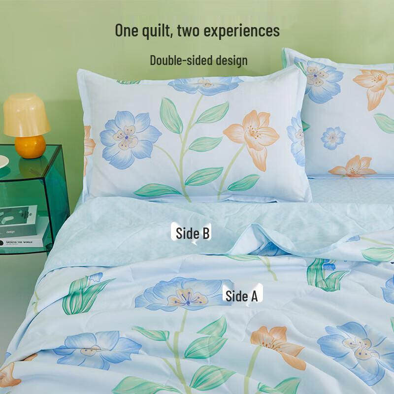 Hengyuanxiang Class A Soft Washed Cotton Soybean Fiber Summer Quilt