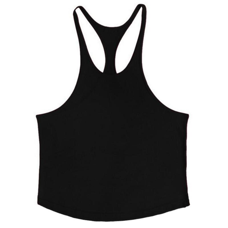 Herren Sommer Baumwoll Träger Tanktop für Bodybuilding & Fitness