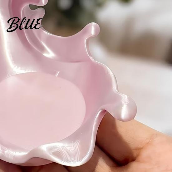 Streamlined Jewelry Dish 3D Printed Tray Water Splash Design Organizer Ring And Earring