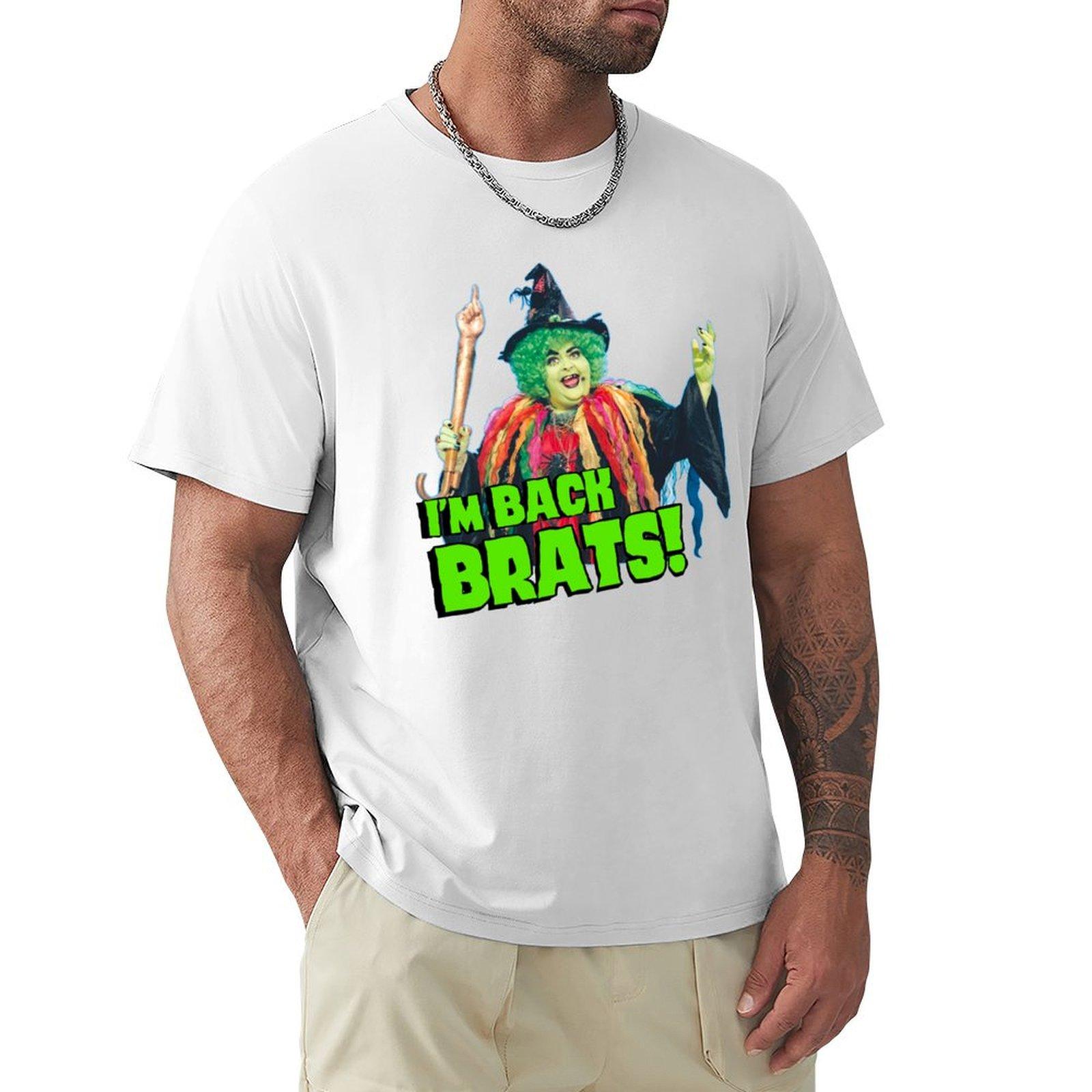 

GROTBAGS 80s TV Witch Vintage Style T Shirt Art TShirt customizeds essential t shirt quick drying oversized t shirts for men S