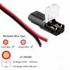2 Pin Way Plug Waterproof Connector Car Wire Cable Automotive Electrical Connectors Strip Compact Wire Terminal Cable Clamps