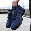Schuhe für Herren Atmungsaktive Strick-Sneaker für Herren Mode Fitnessstudio Freizeit Leicht Nicht-Rutschfest Laufschuh Outdoor Sport-Sneaker Damen