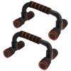 V Bar Landmine Handle Attachment for Barbell Bar Iron Landmine Double D Row Handle for Strength Training Home Gym Workout