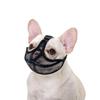 Short Snout Dog Muzzle Mesh Adjustable Breathable Anti Biting Bulldog Short Snout Muzzle for Dogs Bulldog Mouth Muzzle