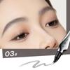 LEEINTO Popular Eyebrow Waterproof Eyebrow Pencil Eyebrow Pencil No Smudging Available In 3 Colors Eyebrow Black Technology Soft Gray Black [Tiktok's