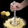 Potato Smasher Heavy Duty Potato Masher Kitchen Tool Stainless Steel Vegetable Masher Cooking and Kitchen Gadget