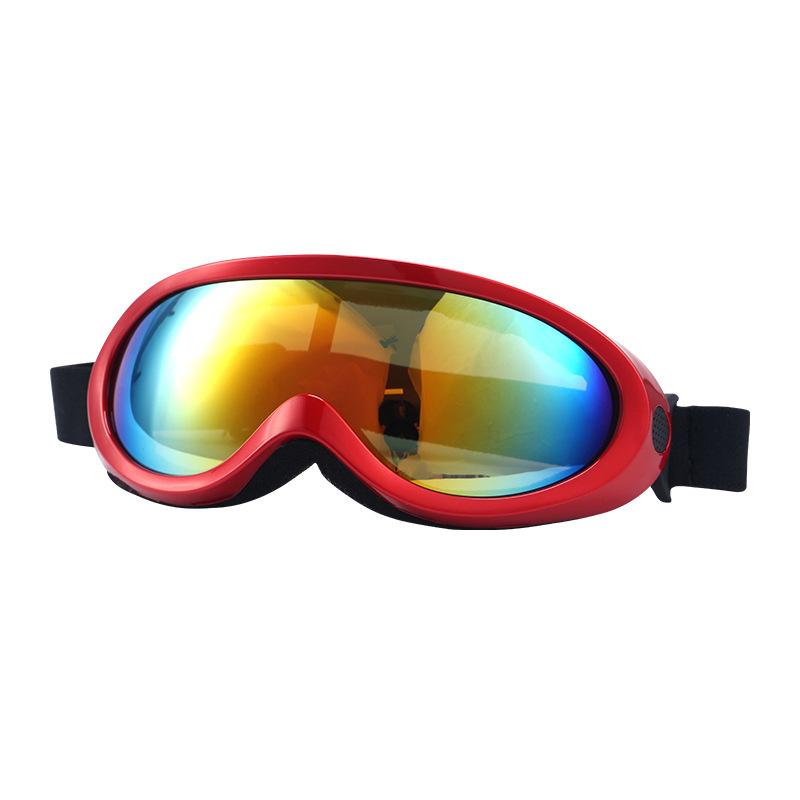 Óculos de esqui diretamente do fabricante, óculos de esportes ao ar livre à prova de respingos, óculos à prova de vento, areia e poeira para pilotagem de motocicleta