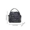 Y2K Street Personality Babes Handbag Multi-Pocket Zipper Retro Shoulder Messenger Bag