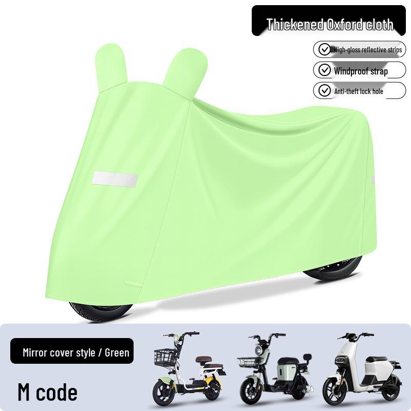 Thickened Sun & Rain Protection Cover for Electric Vehicles and Motorcycles