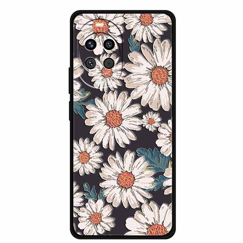 For Huawei Nova 14 Pro Phone Case 3D Relief Cover Flowers Emboss Back Cases Funda for  Nova14 Ultra 14Pro Casing Para Coque