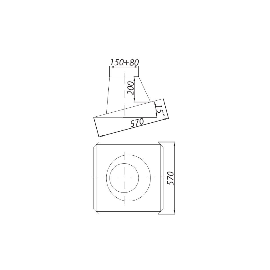 ADAM DW Roof passage fi 150 15°