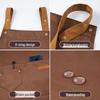 Water-Repellent Cooking Apron with Custom Print for Adults