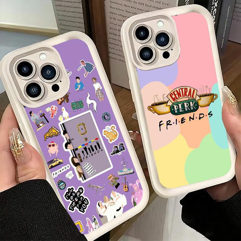 Phone Case for iPhone 17 Air 16E 15 16 Pro Max Friends Tv Show Theme Cover 14 Plus 13 12 Mini Soft Shell Silicone Fundas