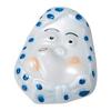 Mino Ware Fun Chopstick Rest Series - Hyottoko Chopstick Rest (W30165) - Moist Texture, Cute Design, Microwave & Dishwasher Safe, Approx. W5 X D4 X