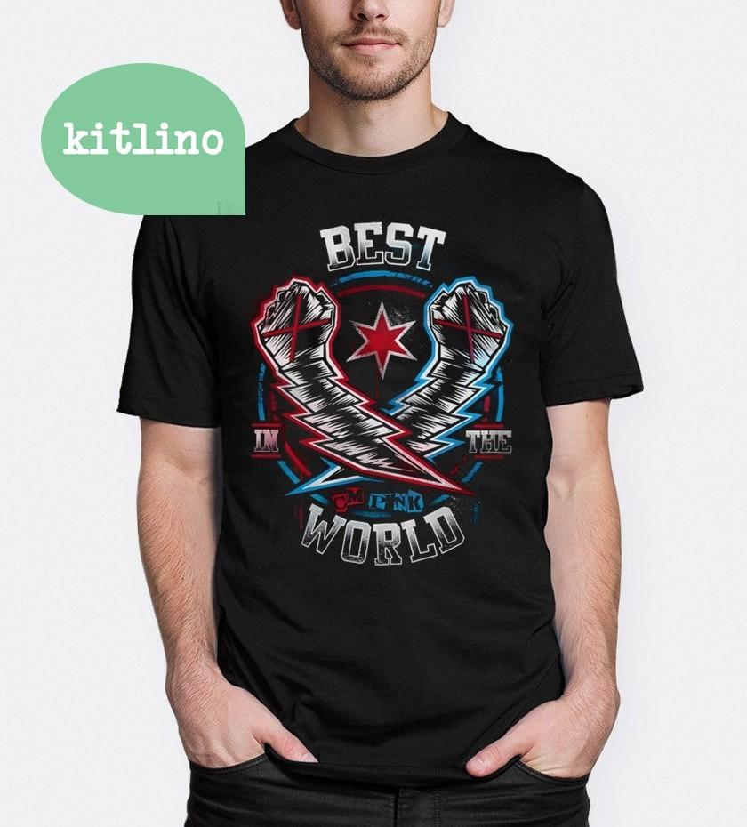 CM Punk Best in The World Wrestling  F61957 Unisex T-Shirt XXL
