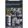 1/9 BMW R1250GS Alloy Diecast Scale Motorcycles Model Off Road Autocycle with Lighting Collection  Decoration Children Toy Gift