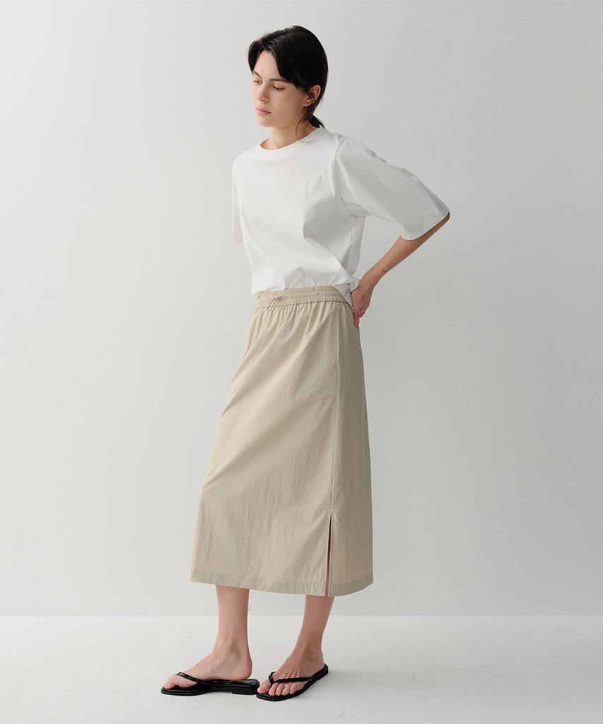 Ia Ode Skirt (Beige)