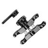 Mount Holder For 25MM Ball Head Anti-Theft Double Socket Arm Motorcycle Bike Phone Bracket Aluminum Alloy 9CM Clamp Arm